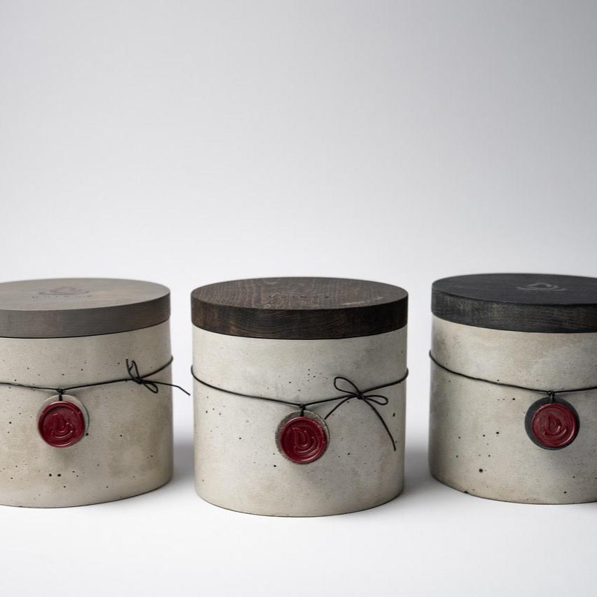 Outdoor Feuer im Trio - Rund - 15cm Ø